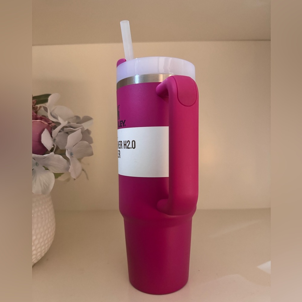 🎉LAST PIECE🎉Stanley 30oz Quencher H2O Flowstate Tumbler Fuschia - Picture 9 of 14